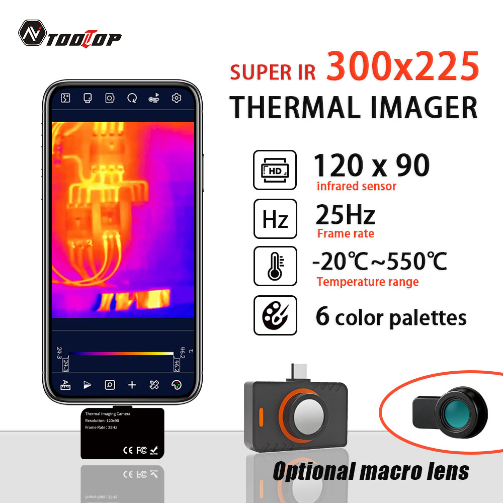 TOOLTOP T5 Super IR 300*225 Th - Thermal Imaging Camera Pcb Repair recension och pris