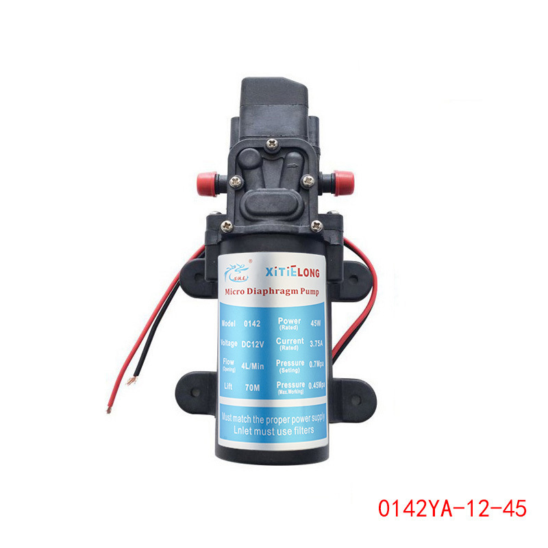 45W Self Priming Sprayer Pump  - Mini Peristaltic Pump 12V recension och pris