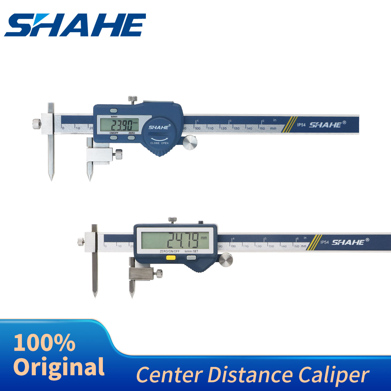 SHAHE 5-150/5-200/5-300mm Digi - Digital Caliper 150Mm Stainless Steel recension och pris