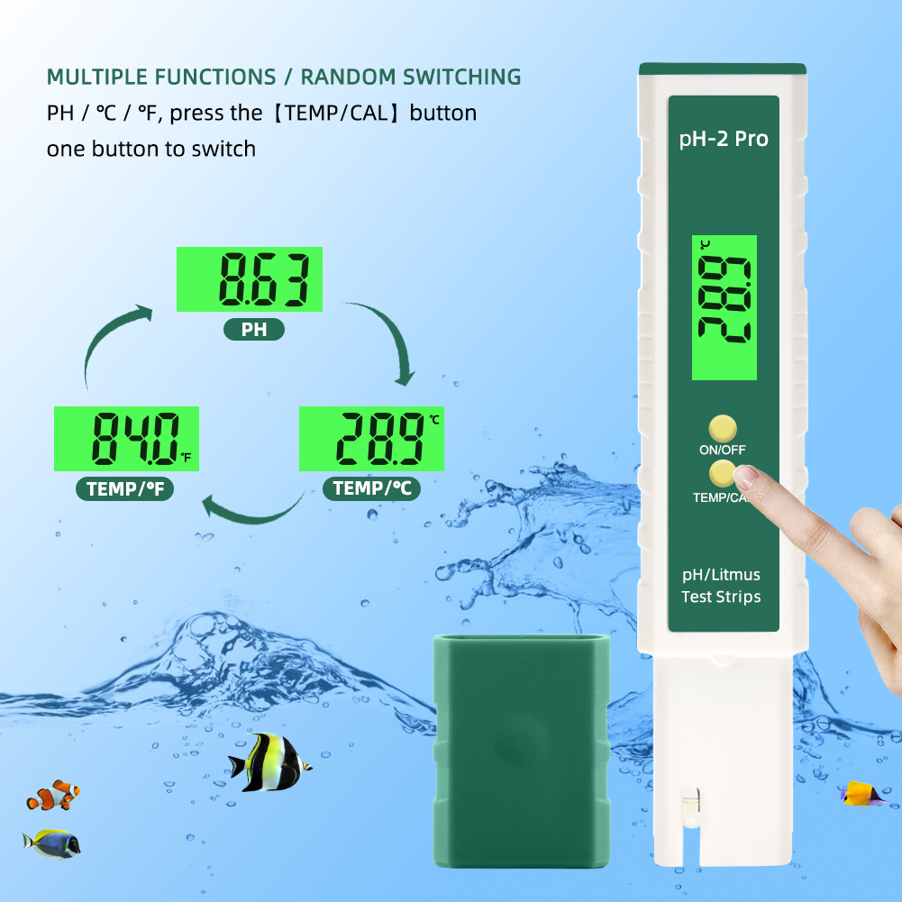 Yieryi Digital PH Meter with L - Ph Meter Digital Water Tester recension och pris