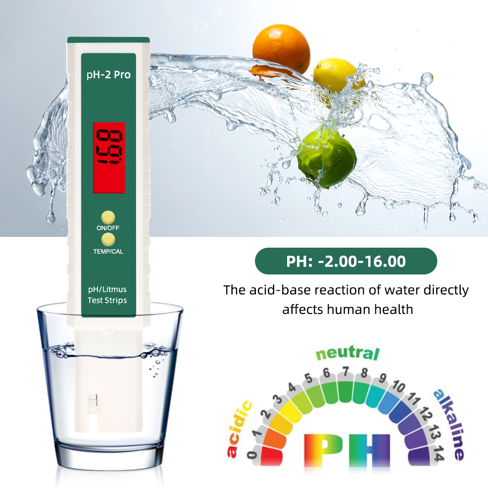 Yieryi Digital PH Meter with L - Ph Meter Digital Water Tester recension och pris