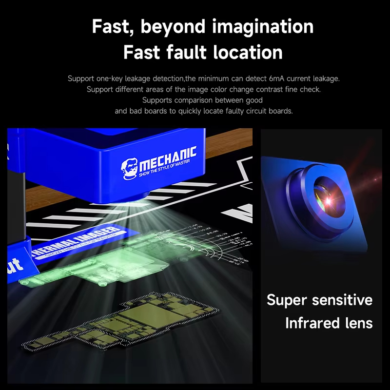 Mechanic iScout 3D Thermal Ima - Thermal Imaging Camera Pcb Repair recension och pris
