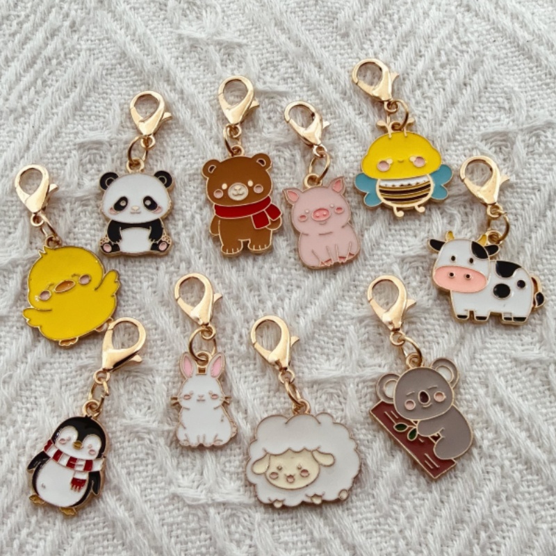 10pcs alloy drip oil cartoon a - Packaging recension och pris