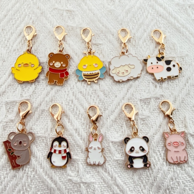 10pcs alloy drip oil cartoon a - Packaging recension och pris