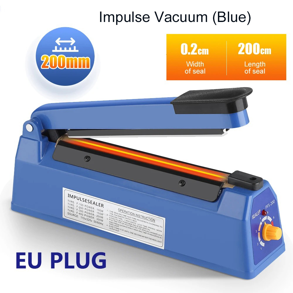 Impulse Sealer Machine Kitchen - Plastic Bag Impulse Heat Sealer recension och pris