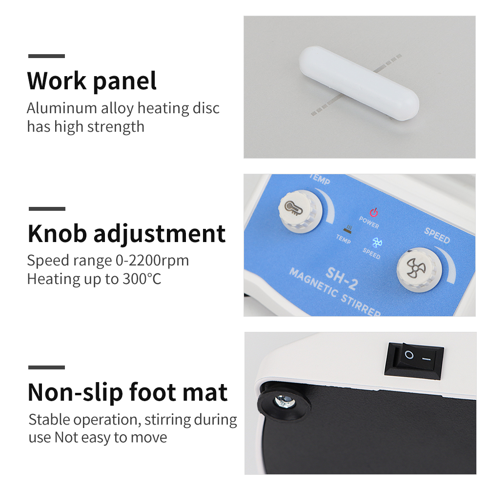 Heating Magnetic Stirrer Mixer - Lab Magnetic Stirrer Hot Plate recension och pris