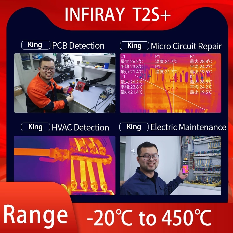 InfiRay T2S Plus Thermal Image - Thermal Imaging Camera Pcb Repair recension och pris