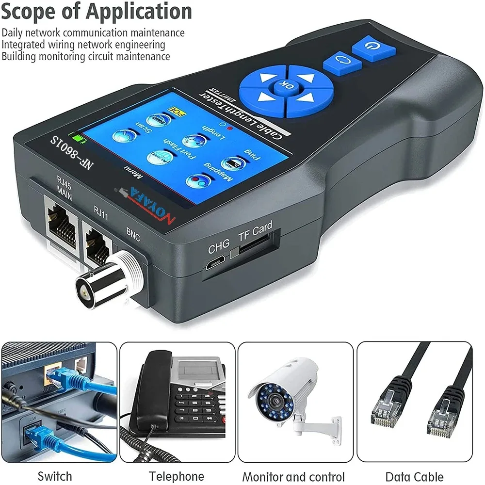 NOYAFA Line Finder Network tes - Test Instruments recension och pris