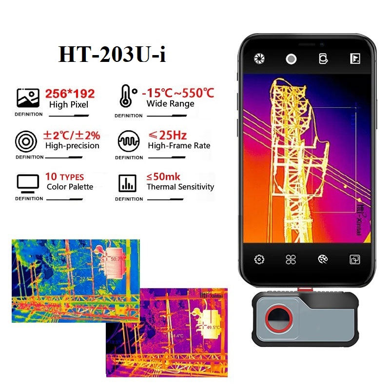 256*192 Pixels Thermal Camera  - Thermal Imaging Camera Pcb Repair recension och pris