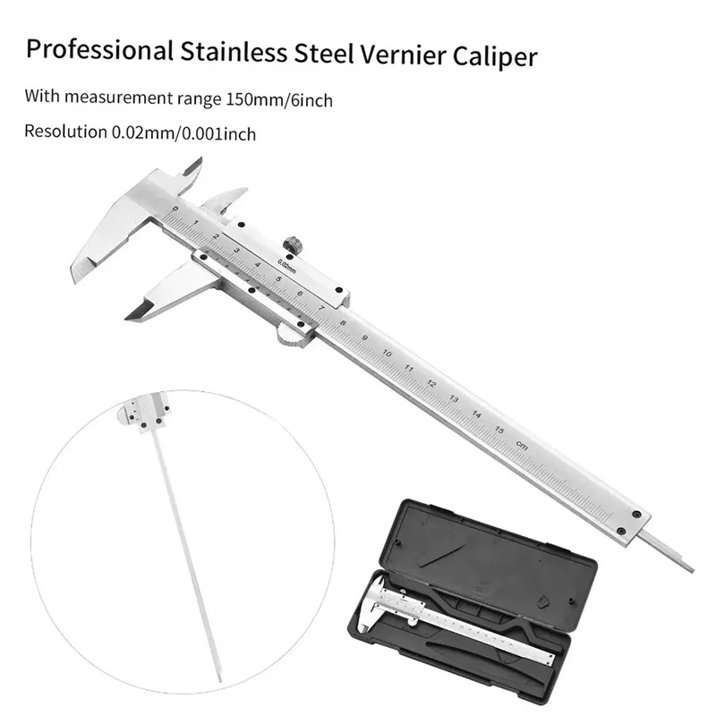 Professional Stainless Steel V - Digital Caliper 150Mm Stainless Steel recension och pris