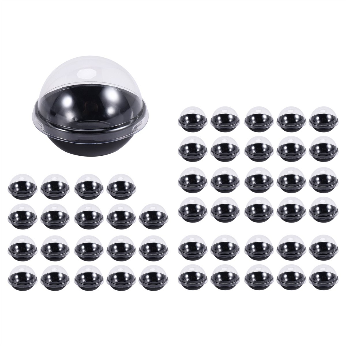 50 Pack Clear Plastic Mini Cup - Packaging recension och pris