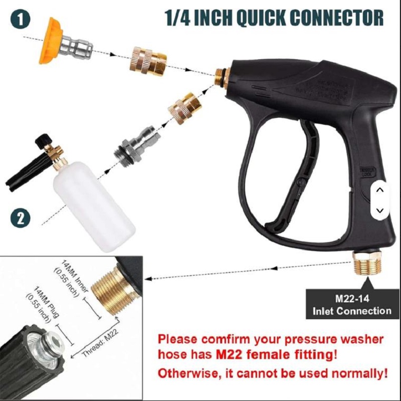 Car Washer High Pressure Wash  - Vacuum Chamber Kit With Pump recension och pris