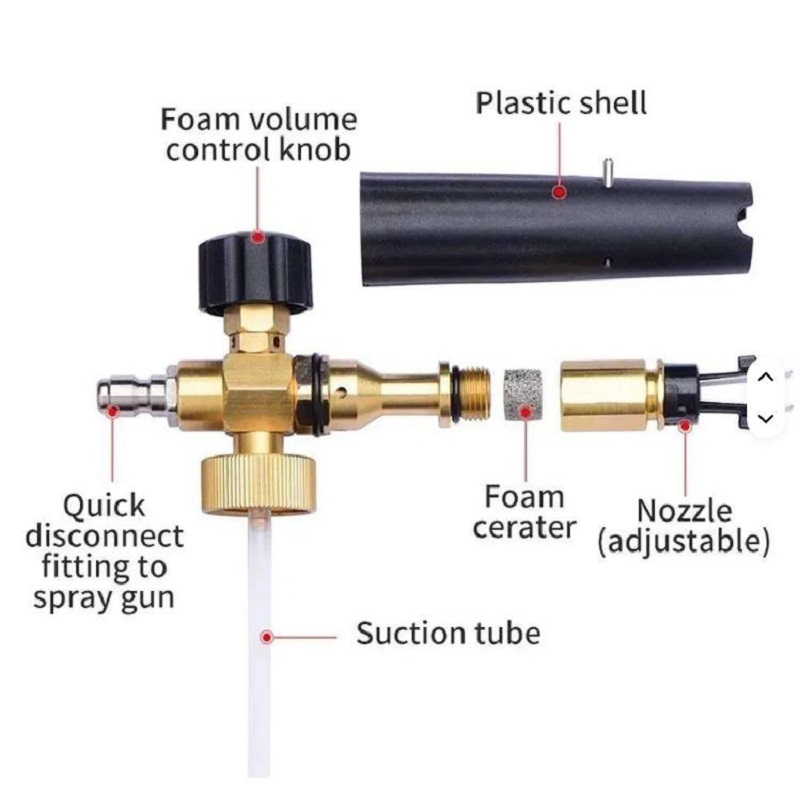 Car Washer High Pressure Wash  - Vacuum Chamber Kit With Pump recension och pris