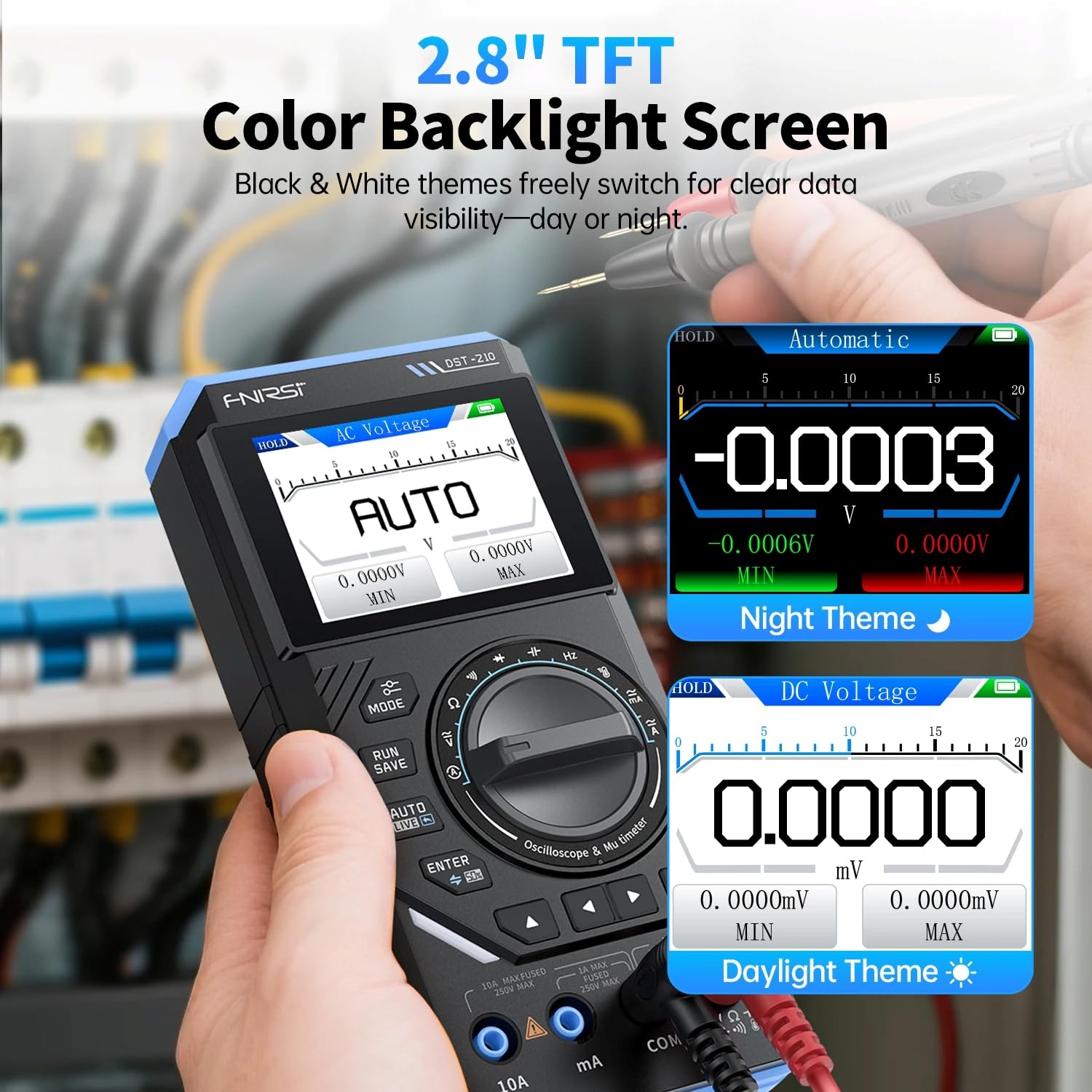 FNIRSI DST-210 Handheld Oscill - Fnirsi Digital Oscilloscope Handheld recension och pris