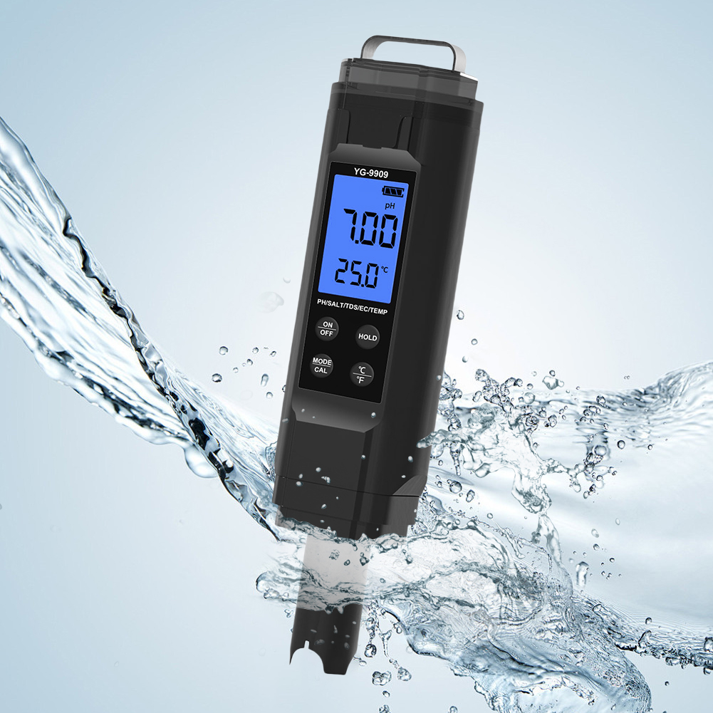 5 in 1 Digital Water Quality T - Ph Meter Digital Water Tester recension och pris