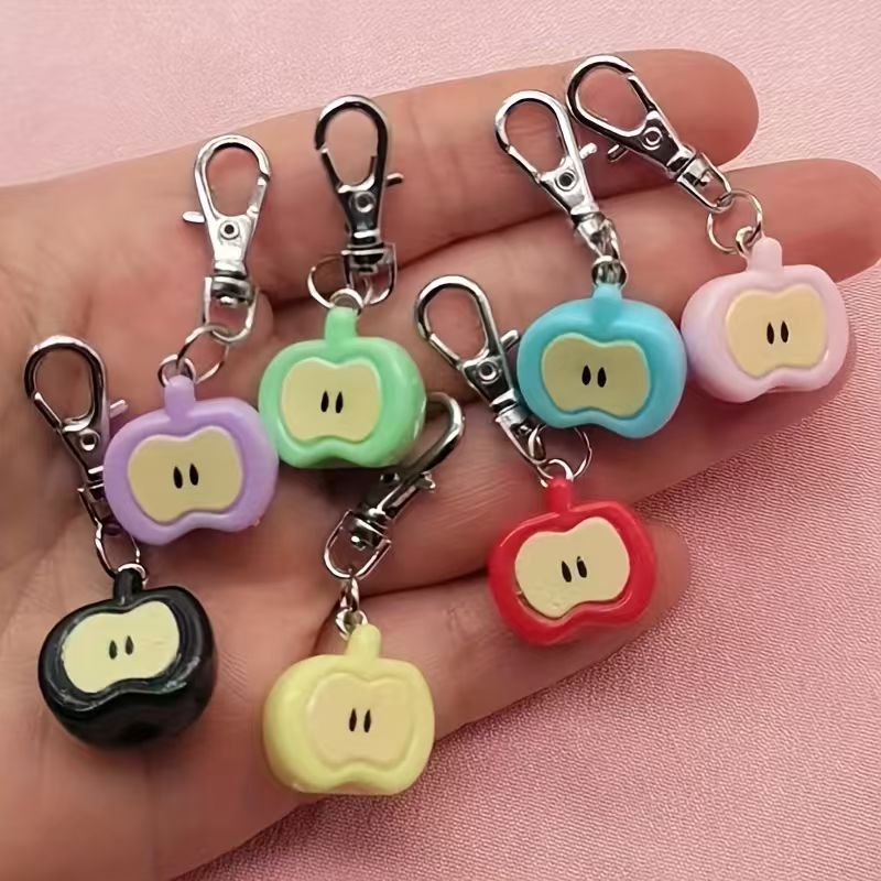 7pcs resin simulated Apple key - Packaging recension och pris