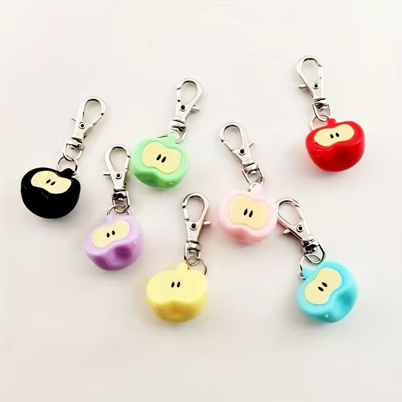 7pcs resin simulated Apple key - Packaging recension och pris