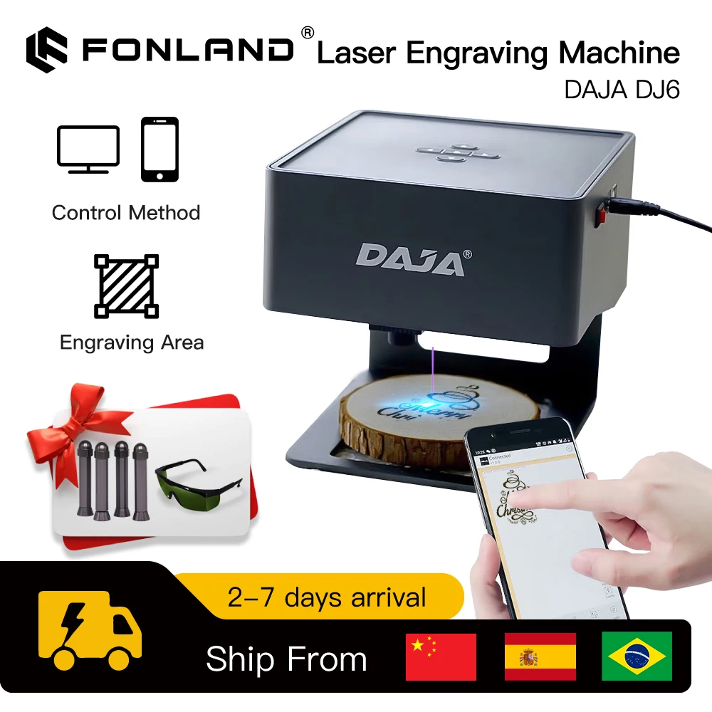 DAJA Laser Engraver CNC DIY DJ - Fiber Laser Marking Machine 30W recension och pris