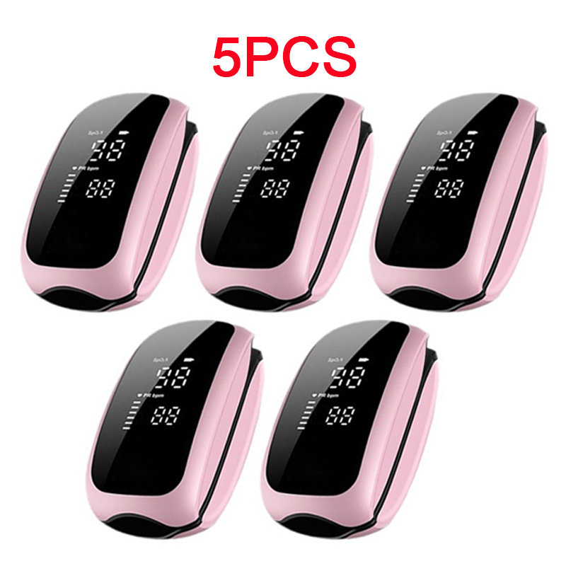 5PCS Rechargeable Medical Oxim - Pulse Oximeter Fingertip Rechargeable recension och pris
