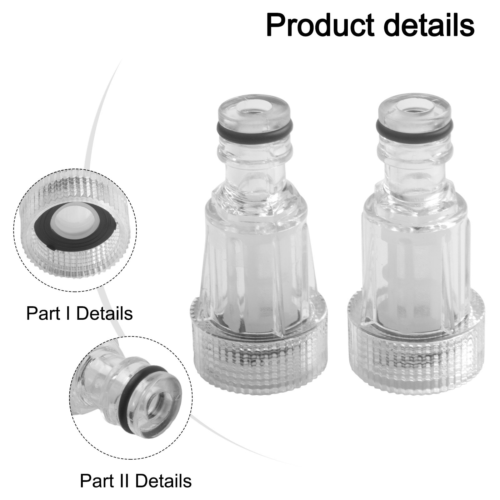 2PCS High Pressure Washer Wate - Vacuum Chamber Kit With Pump recension och pris