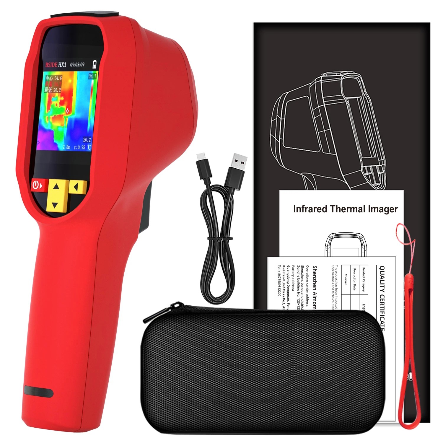 BSIDE HX1 240X240 Thermal Imag - Thermal Imaging Camera Pcb Repair recension och pris