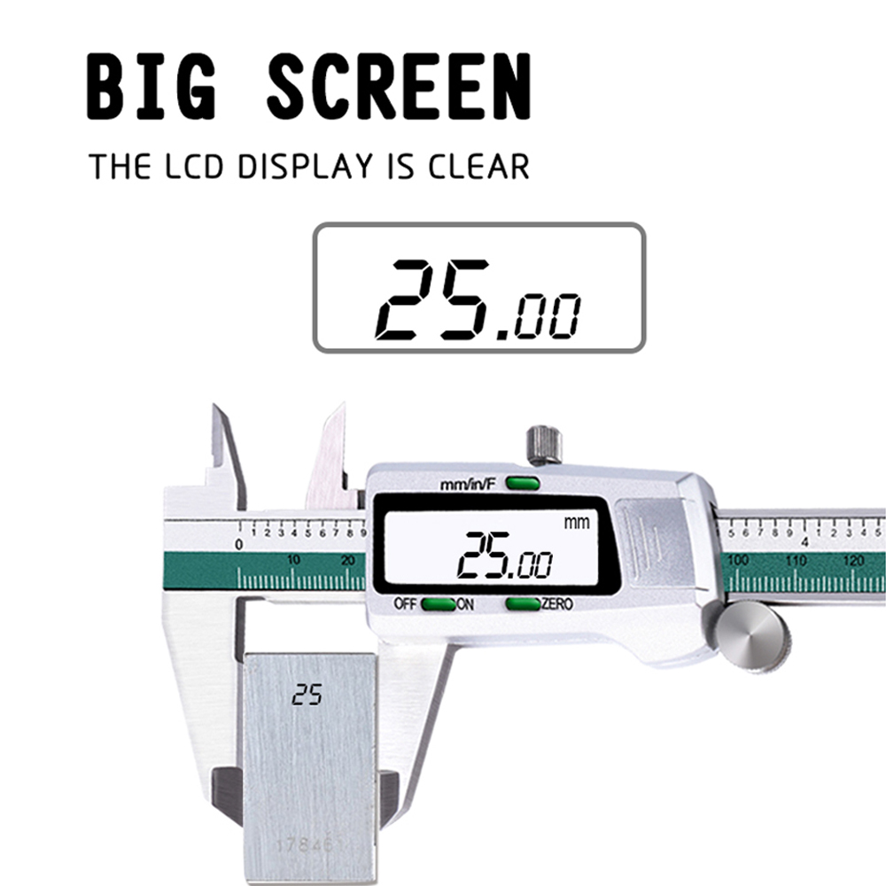 Stainless Steel High Accuracy  - Digital Caliper 150Mm Stainless Steel recension och pris