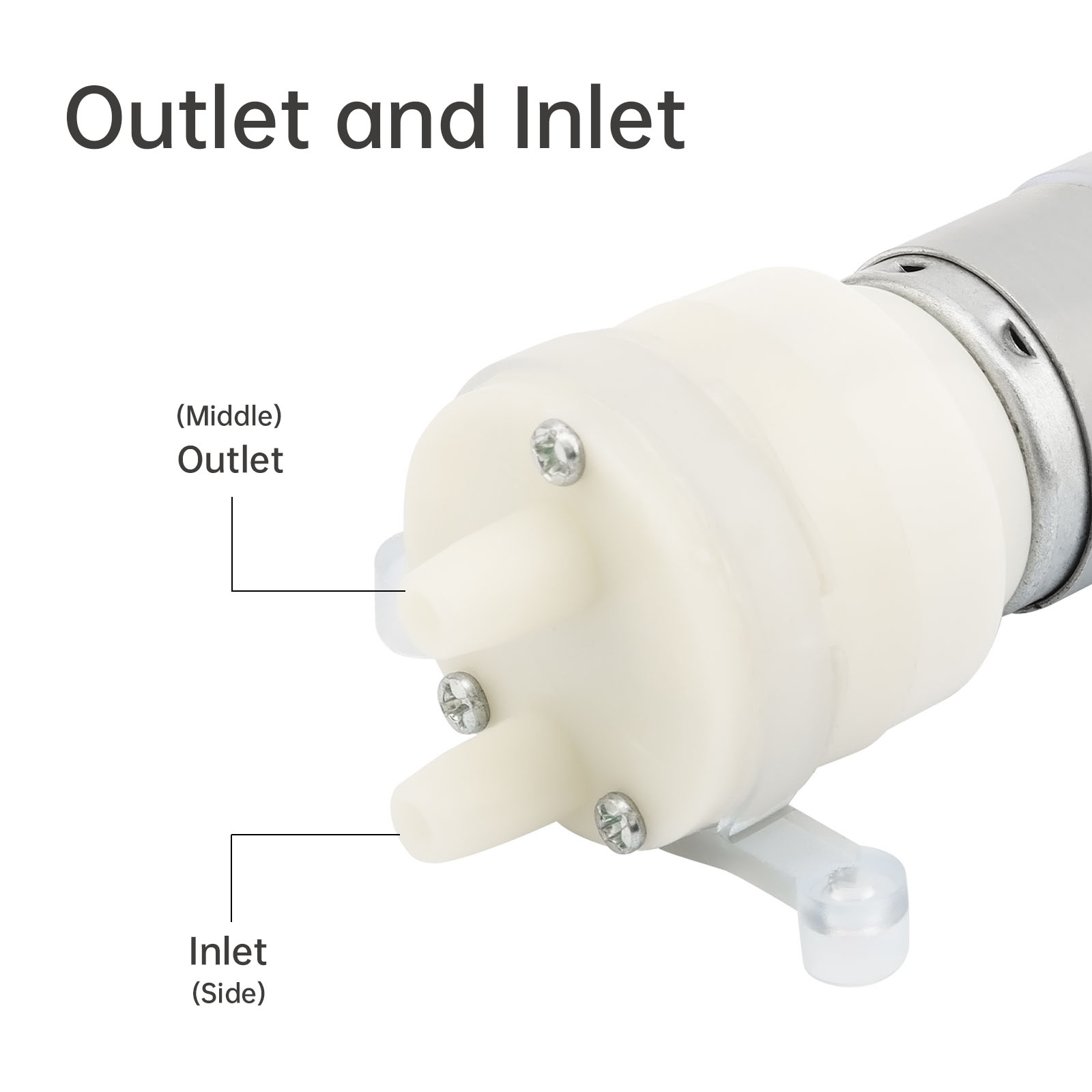 R365 Micro Water Pump Motor DC - Mini Peristaltic Pump 12V recension och pris
