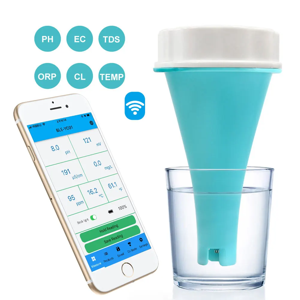6 in 1 Water Quality Test Mete - Ph Meter Digital Water Tester recension och pris