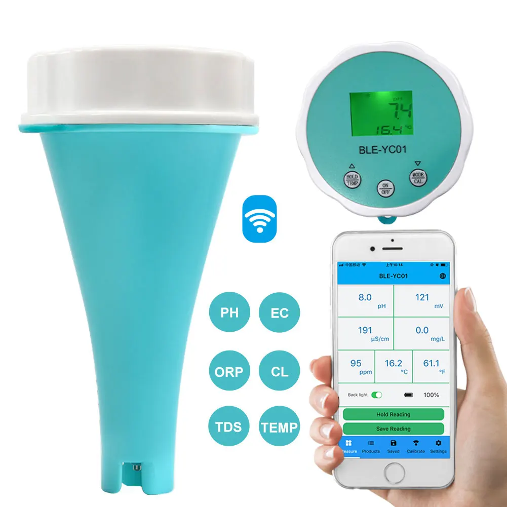 6 in 1 Water Quality Test Mete - Ph Meter Digital Water Tester recension och pris