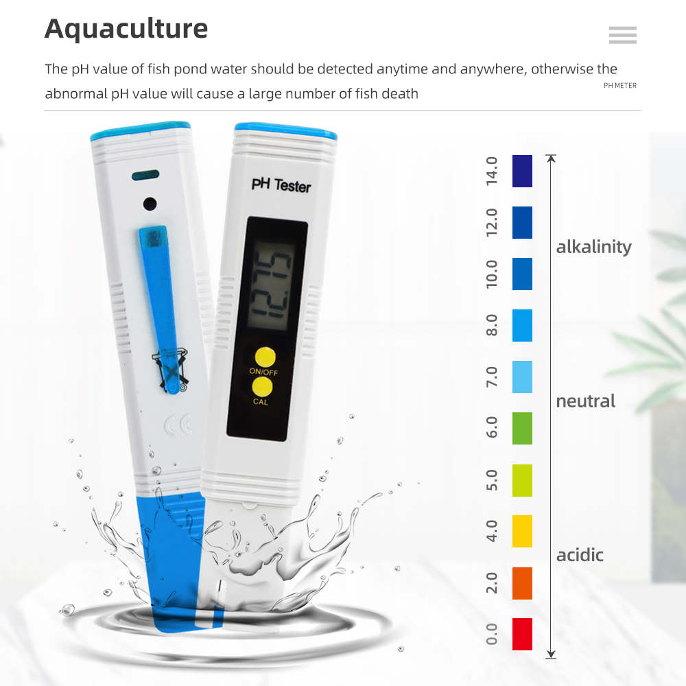 Water Quality Tester LCD Digit - Ph Meter Digital Water Tester recension och pris