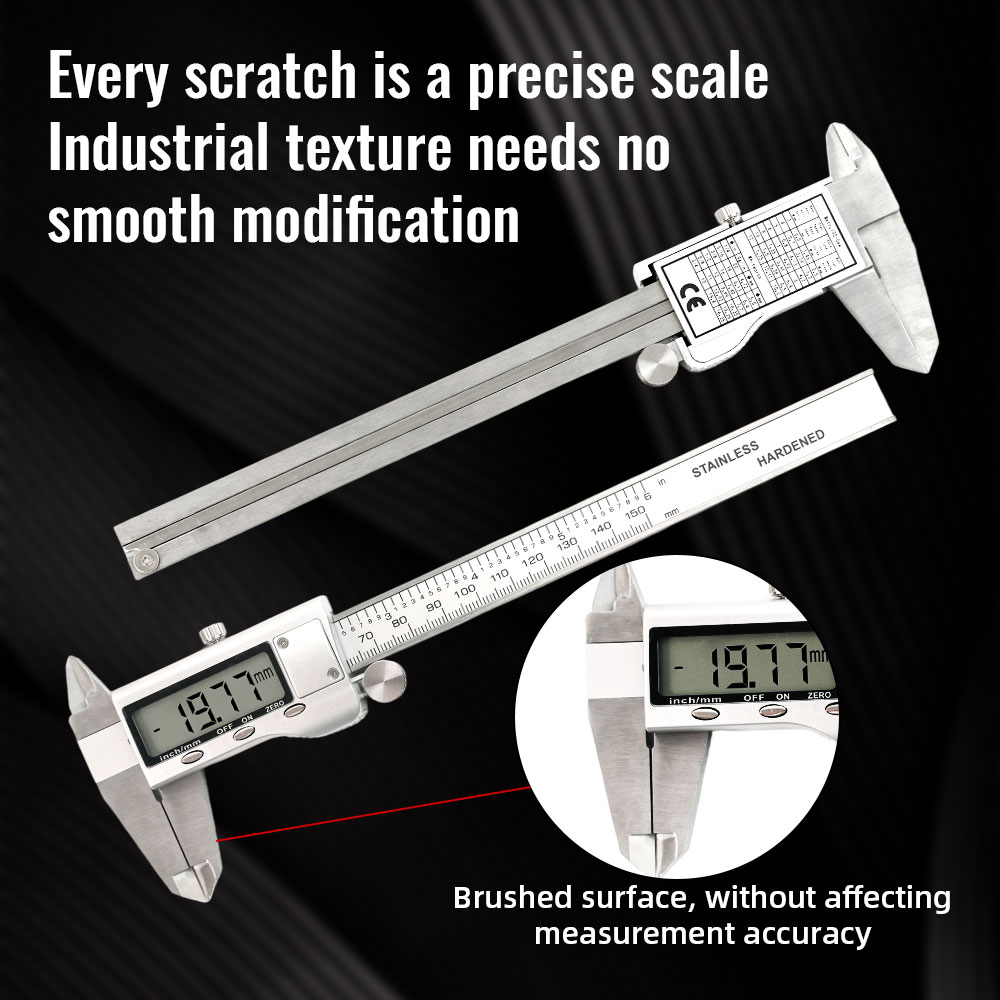 New 6-Inch 0-150mm Stainless S - Digital Caliper 150Mm Stainless Steel recension och pris