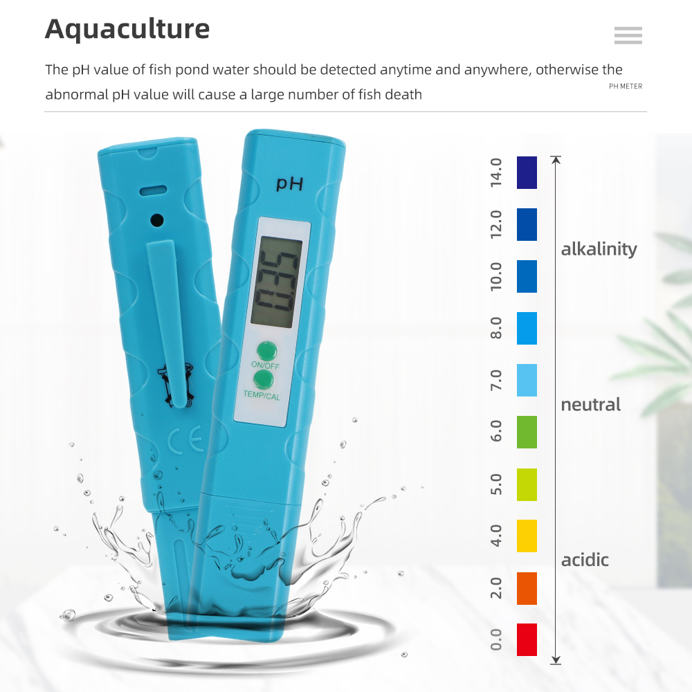 PH Meter Aquarium Pocket Pen 0 - Ph Meter Digital Water Tester recension och pris