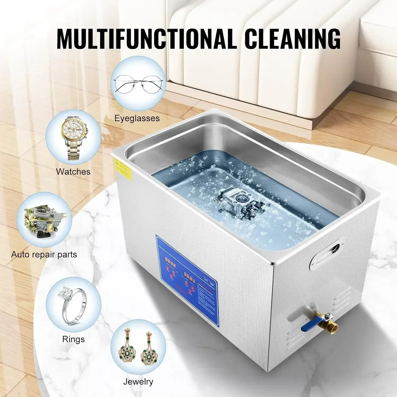 [Limited Stock!]Ultrasonic Pro - Ultrasonic Cleaner 30L Industrial recension och pris