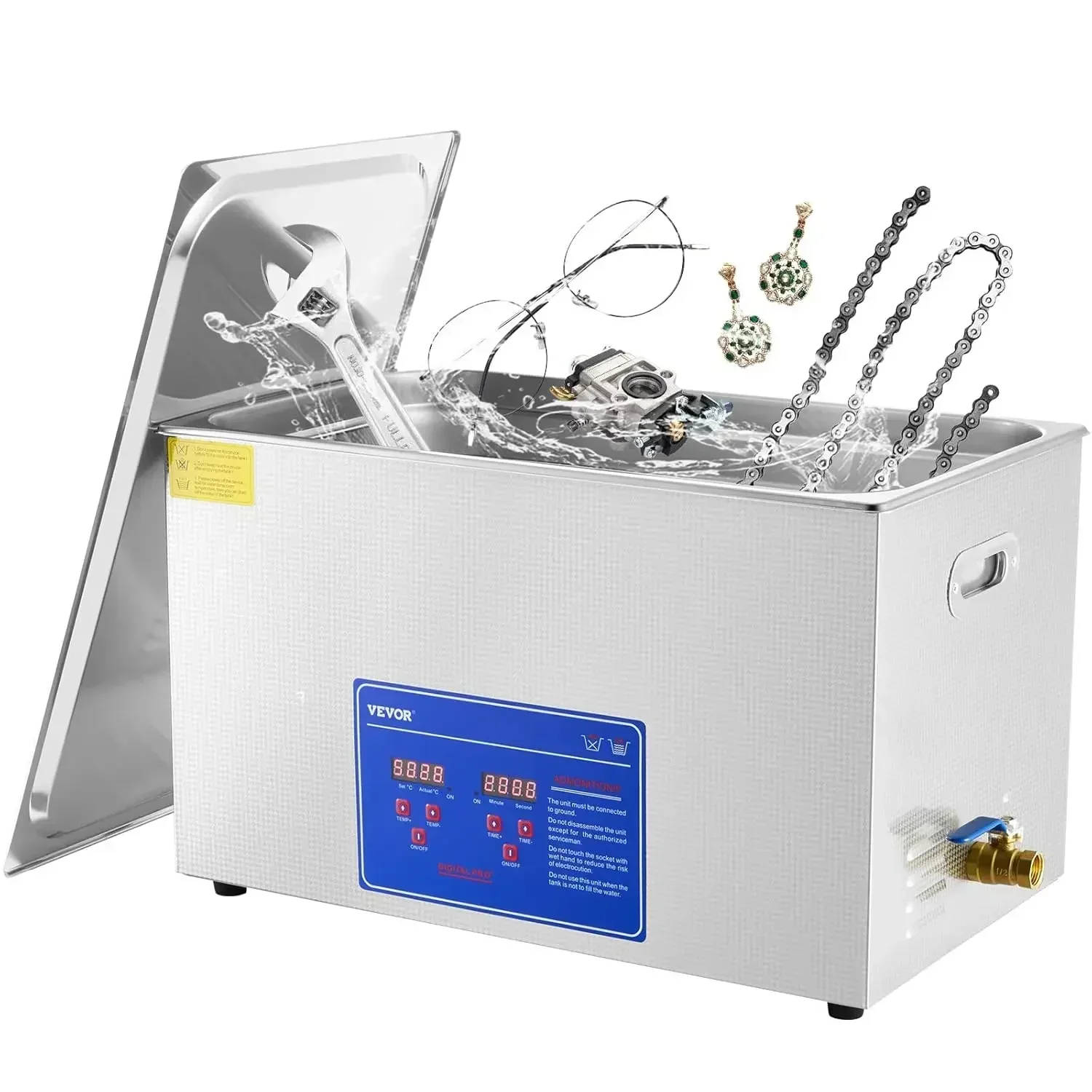 [Limited Stock!]Ultrasonic Pro - Ultrasonic Cleaner 30L Industrial recension och pris