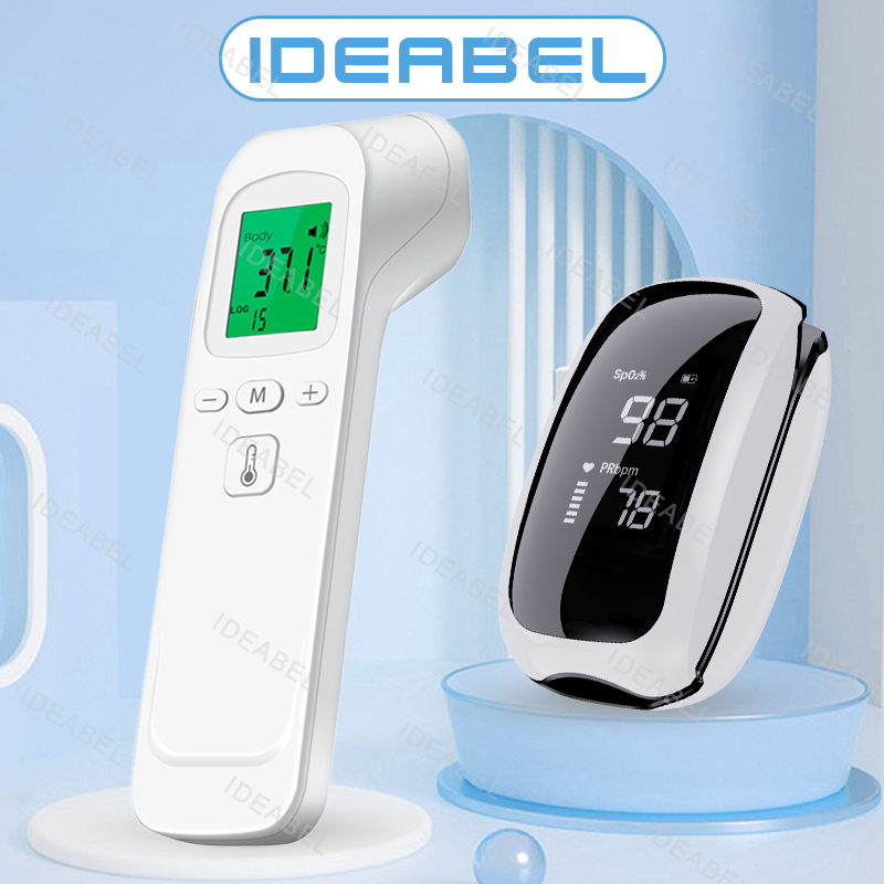 Forehead Digital Thermometer N - Pulse Oximeter Fingertip Rechargeable recension och pris