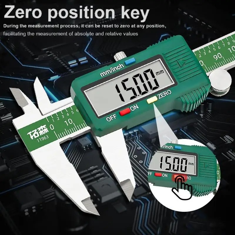 High Precision Small Digital C - Digital Caliper 150Mm Stainless Steel recension och pris