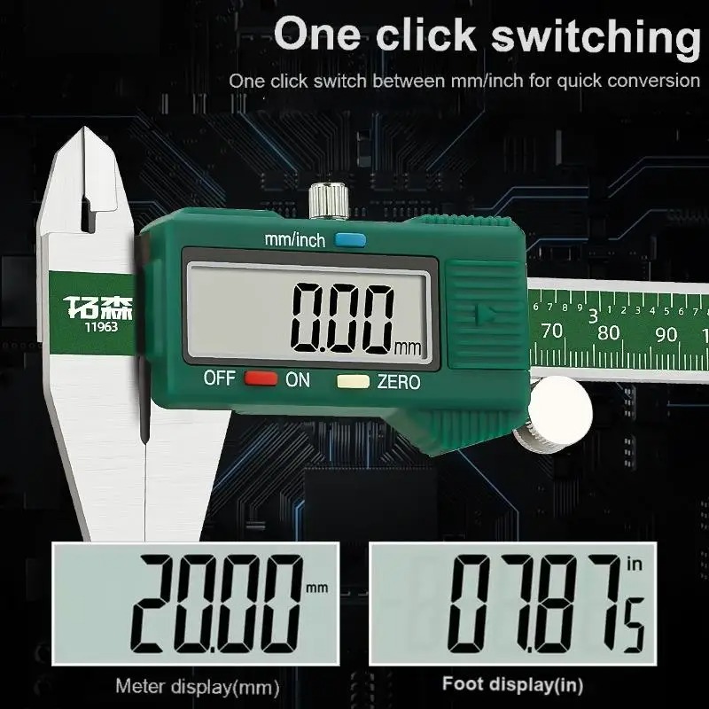 High Precision Small Digital C - Digital Caliper 150Mm Stainless Steel recension och pris