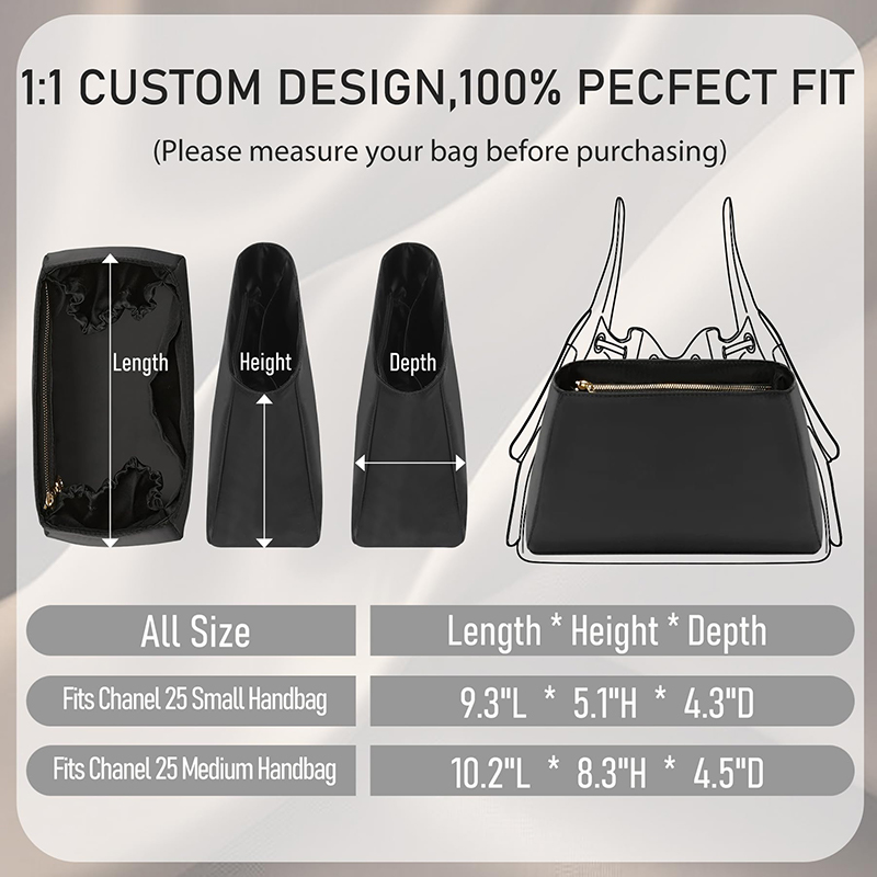 Nylon Bag Organizer Insert For - Packaging recension och pris