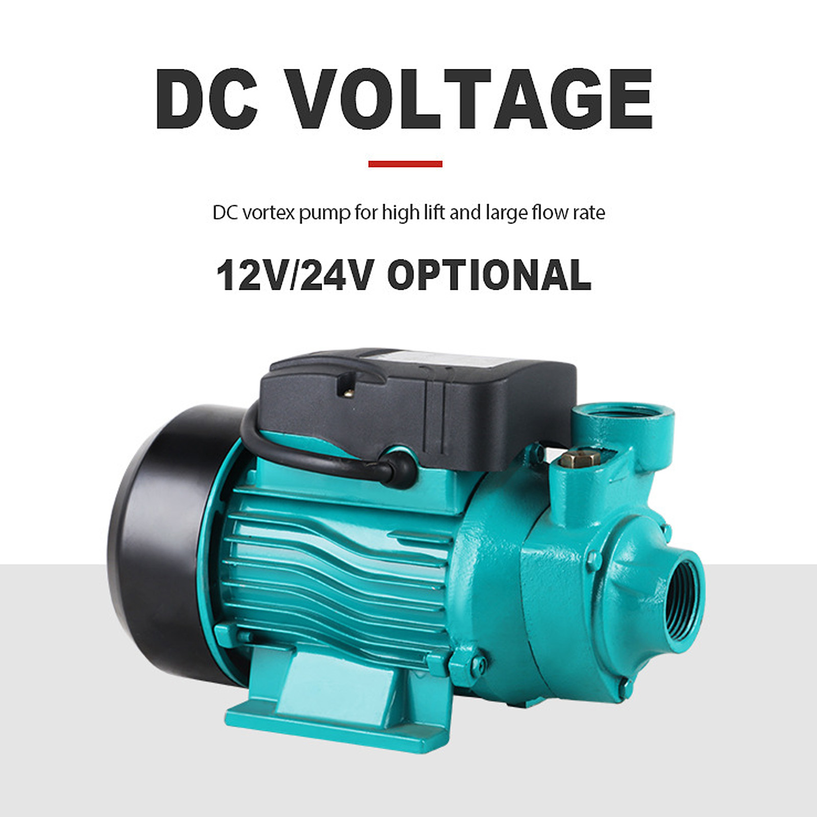 12V/24V Solar DC Vortex Pump 2 - Mini Peristaltic Pump 12V recension och pris